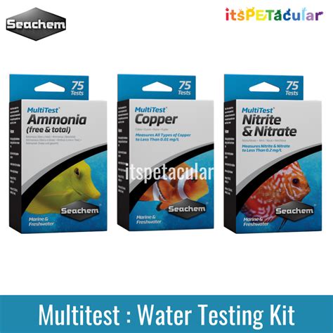 what is the reference bottle in seachem water tester|seachem multitest.